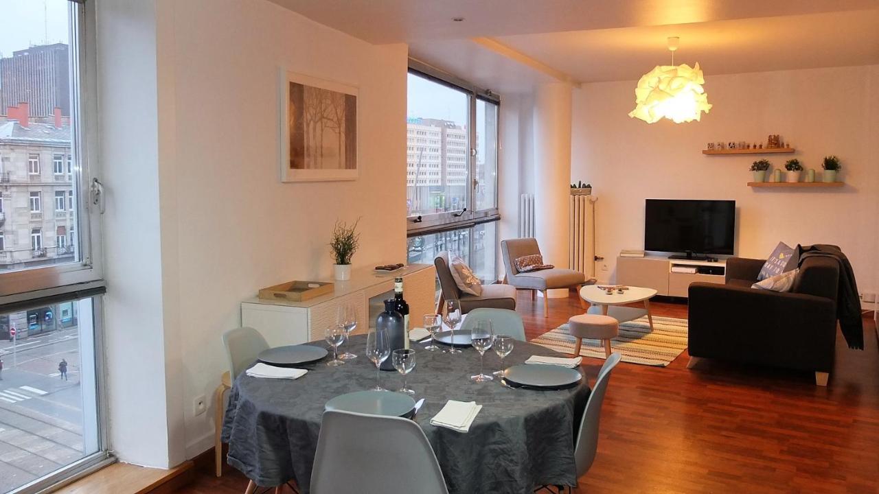 Spacieux Appartement Avec Vue Sur Les Quais Strasbourg Eksteriør bilde